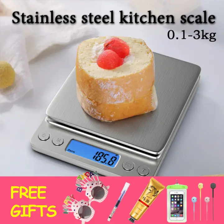 Free Gifts Food Weighing Scale Digital Kitchen Scale Weight Grams