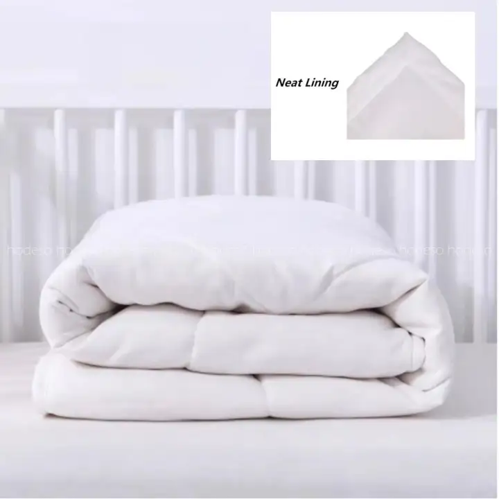 Plain White Comforter Duvet Filler Alternative Bed Comforter Lazada Ph