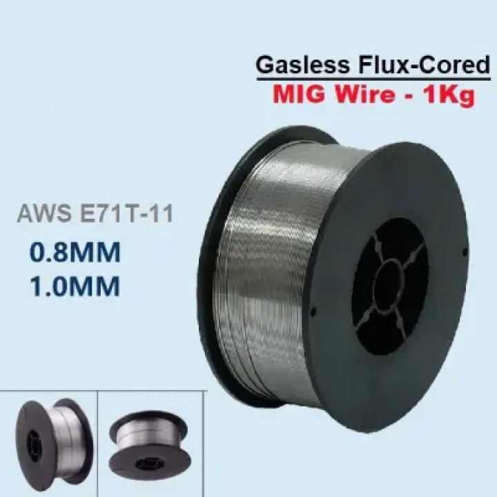 Kg Mig Wire Gasless Steel Flux Cored E T Gs Mm Mm Lazada Ph