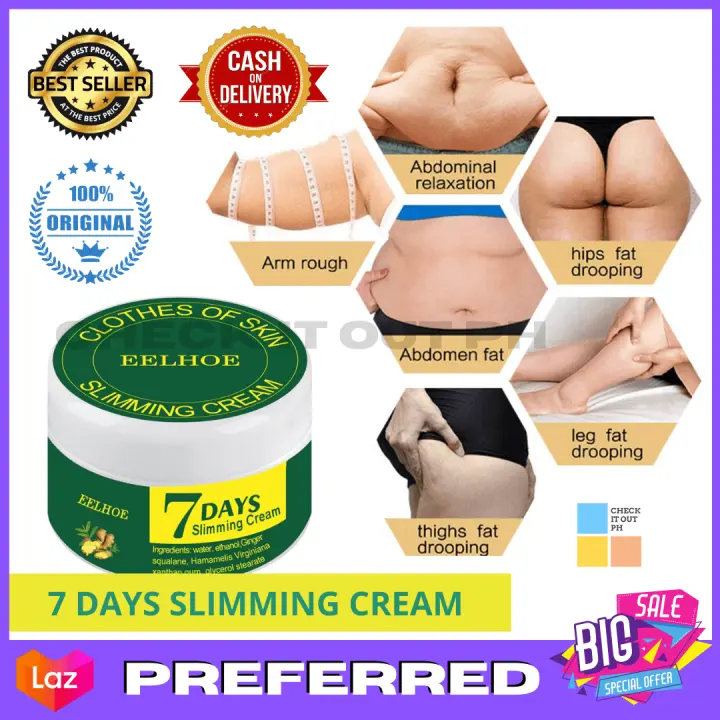 Eelhoe Ginger Slimming Cream Days Slimming Cream Burns Fats And