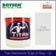 Titan Elastomeric Paint Tinge of Grey - 4L. 