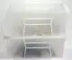 Clear Stackable Storage Bin Medium ( 5.5 x 11 x 4.9 inches ). 
