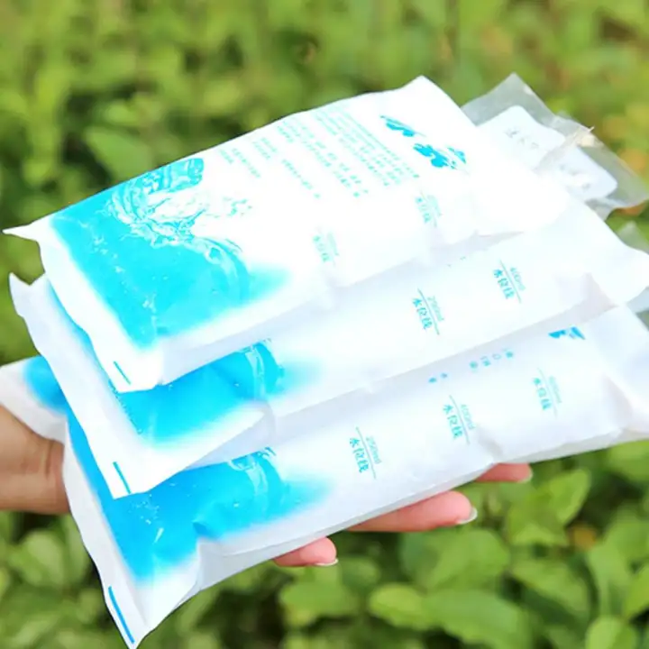 10pcs Set 400ml Cheap Insulated In Customized Reusable Dry Cold Ice Pack Gel Cooler Bag For Lunch Box Food Cans Wine Medical Lazada Singapore