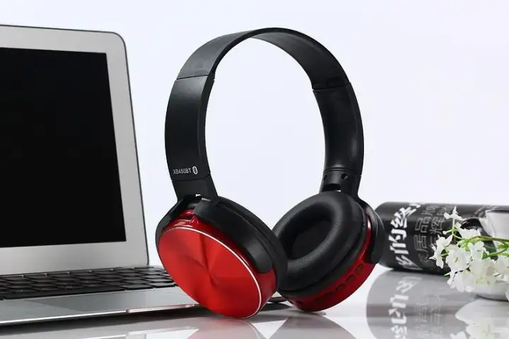 Sony MDR-XB450BT Wireless Bluetooth Headphone heavy bass Folding earphone stereo headset with NFC FM support TF card