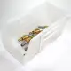 Clear Stackable Storage Bin Medium ( 5.5 x 11 x 4.9 inches ). 