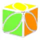 QiYi MoFangGe Ivy Cube Leaf Cube Rubik's Puzzle White. 