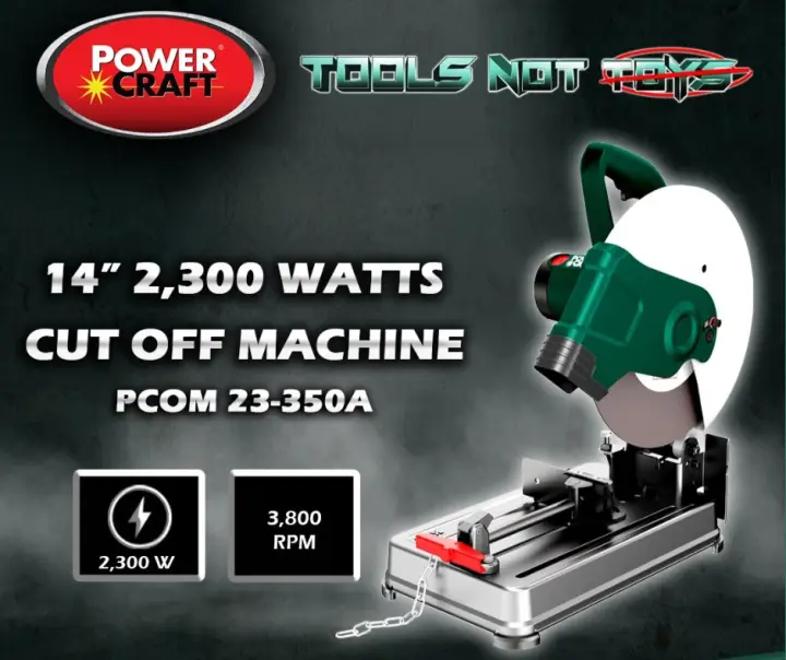 POWERCRAFT 14" CUT OFF MACHINE PCOM 23-350A