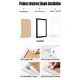 A3/A4 size photo frame Decorative paintings decorative wall decoration（COD）. 