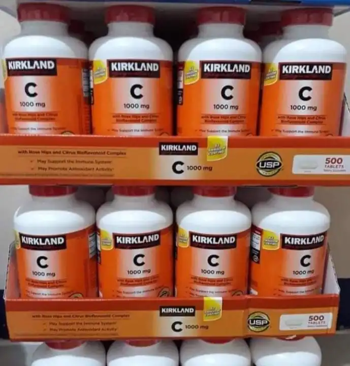 Kirkland Vitamin C 1000mg 500tablets Authentic Us Costco Expiry 23 Lazada Ph