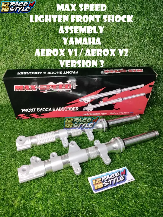YAMAHA AEROX 155 V1 / AEROX 155 V2 LIGHTEN FRONT SHOCK ASSEMBLY MAX SPEED VERSION 3 THAILAND MADE