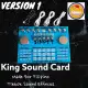 KING SOUND CARD VERSION 1. 
