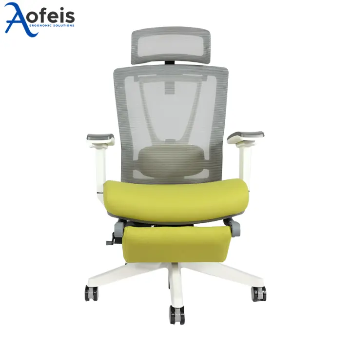Aofeis ErgoChair ALPHA Ergonomic Office Computer Chair With Leg Rest