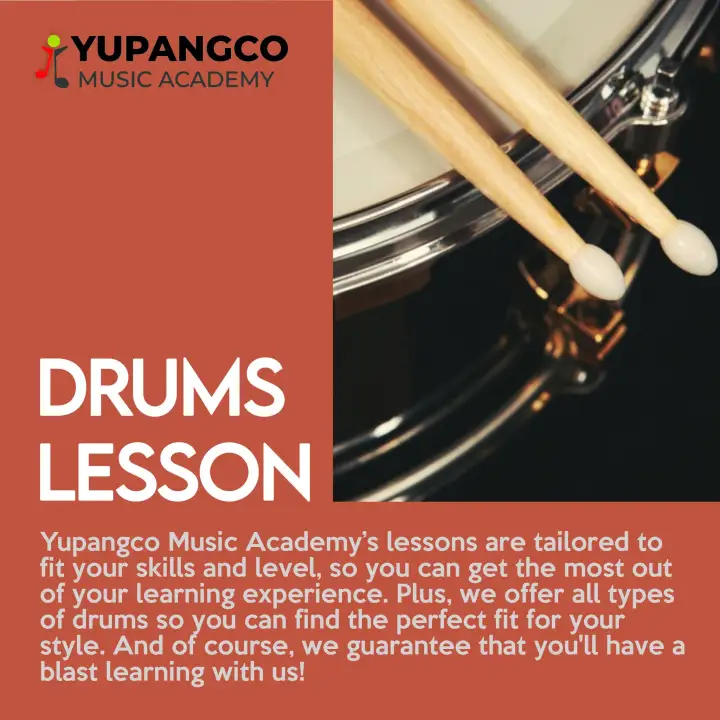ACOUSTIC/ ELECTRIC DRUMS LESSON MUSIC COURSE ONLINE CLASS YUPANGCO