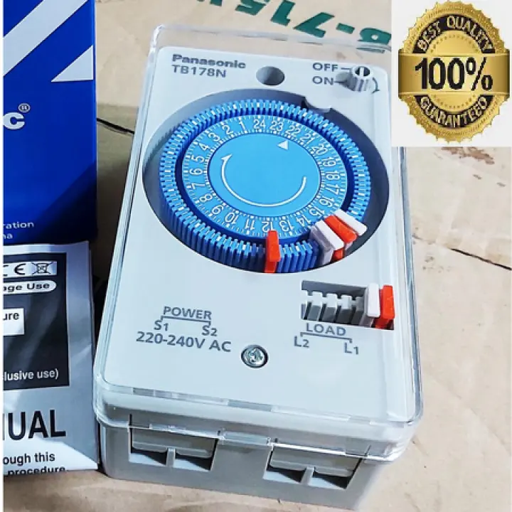 Original Panasonic Timer Switch TB-178NE6 Automatic Time Switch or TB ...