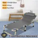 Folding Camping Bed Cot Portable Folding Sleeping Cots with Mattress for Adults Kids Double Layer Oxford Adjustable Chaise Recliner w/Pillow Outdoor Travel Camp Cots for Beach Camping Home and Office Nap. 