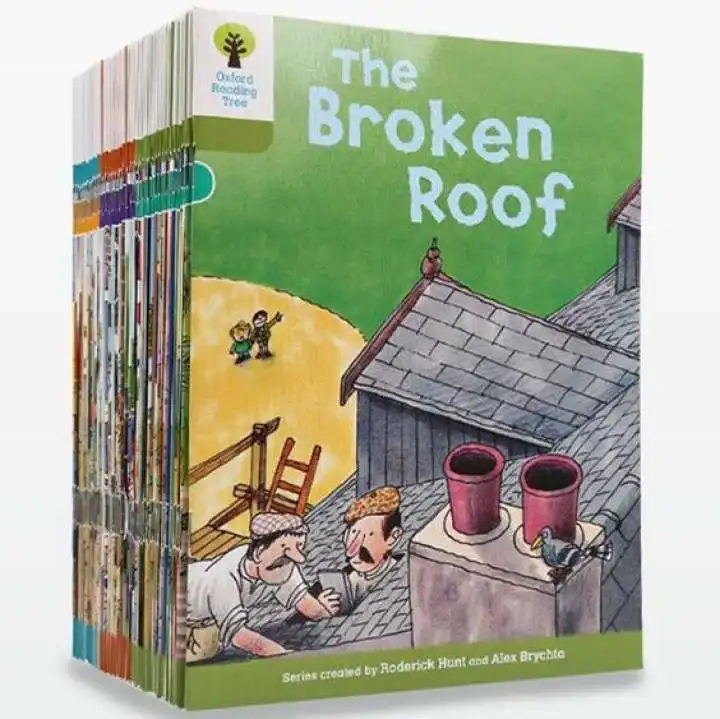 Hot 1 Set Of 40 Books 7-9 Level Oxford Reading Tree Rich Reading Help Children Read Pinyin English Story Picture Book Libros New