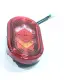 ebike tail light 48-60volts led type, commonly use for e trike or 3 wheeled ebike with signal lights, brake light, park light, elegant design high quality. 