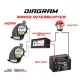 Horn Relay Interrupter，Posh Horn Relay 12V Universal Interrupter for Most Motorcycles for Making Horn Sound Disconnect Breaker POSH. 