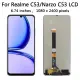 IPARTSEXPERT 6.74'' Original LCD For Realme C53 C51 RMX3760 RMX3830 LCD Display Touch Screen Digitizer Assembly For Realme Narzo N53 C60. 