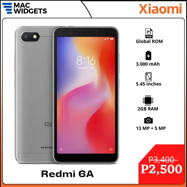 ๑ Original Xiaomi Redmi 6a Global Version I Good For Gaming I Lowest Price Guaranteed Lazada Ph
