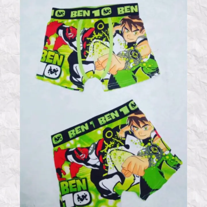 BOXER BRIEF BEN10 CHARACTER FOR KIDS BOY | Lazada PH