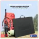 Flashfish 100W 18V Portable Solar Panel, Foldable Solar Charger with 5V USB 18V DC Output Compatible, Smartphones, Tablets and More. 