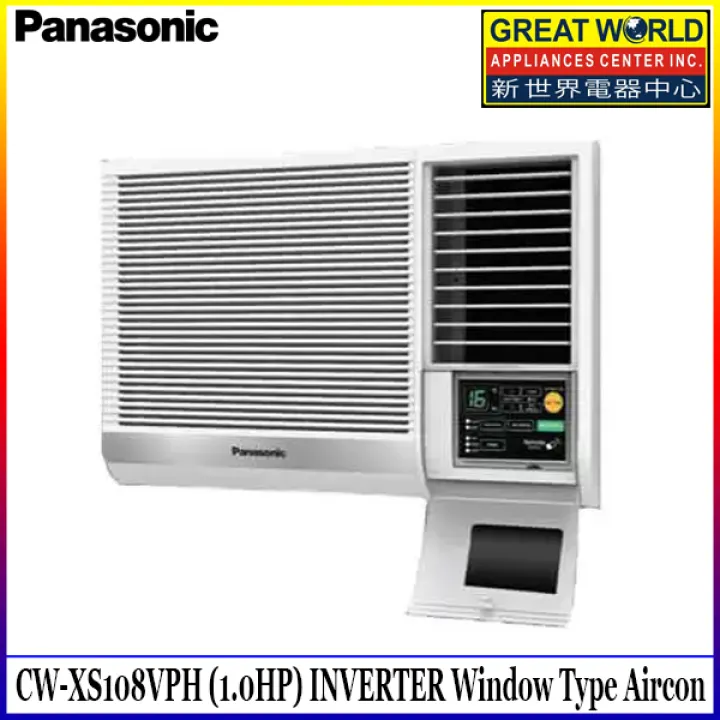 Panasonic Cw Xs108vph 1 0hp Inverter Window Type Air Conditioner Lazada Ph