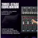 (Expedited delivery) Yamaha audio mixer 4 channel /7 channel F7 professional Bluetooth mixer  USB with reverb effect home. 