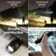 Tactical Flashlight Set heavy duty with Rechargeable Battery and Charger waterproof LED Sale COD. 