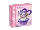 Keeppley Sanrio Kuromi Grape Cupcake Building Blocks. 