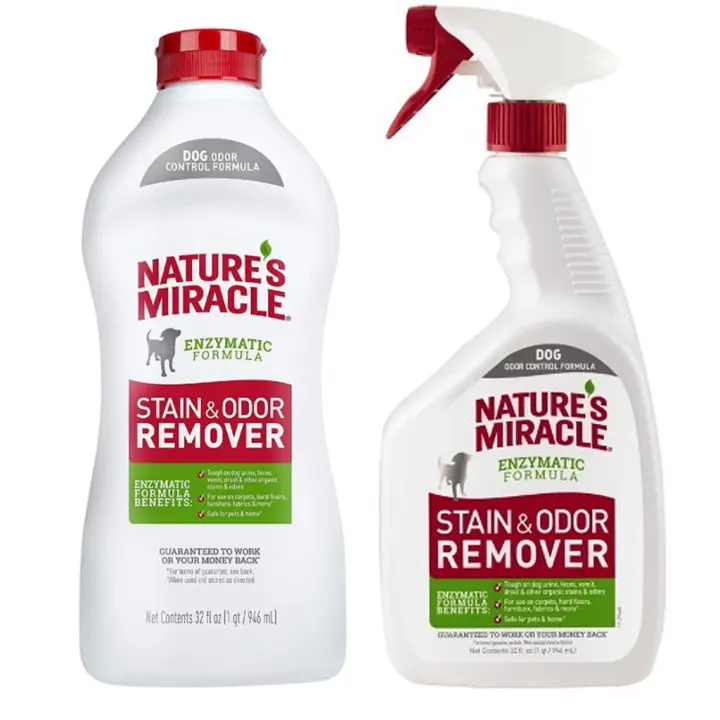 Philippine spot Nature's Miracle Dog Stain & Odor Remover 946ml (32 oz) Lazada PH