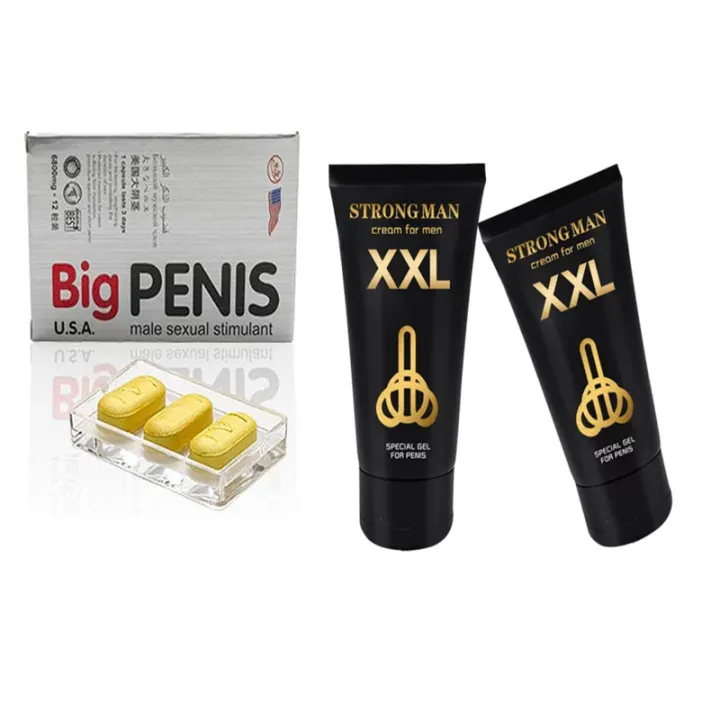 Original Strong Man Xxl Cream For Men Plus Big Penis Lazada Ph