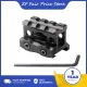 3-Slot Raised Guide Rail 20 to 20mm Elevated Bracket Tactical Mount Scope Rise Mount Red Dot Sight Mount Fits 20mm Rail. 