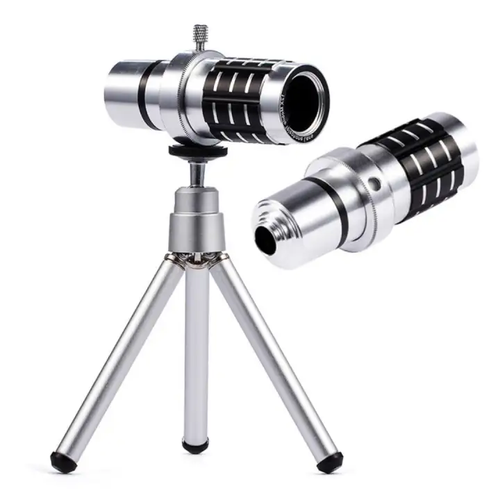 12x Universal Zoom Lens with Tripod