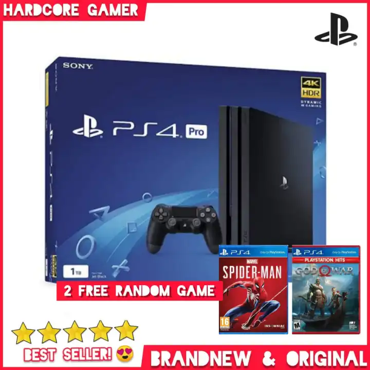 Ps4 Pro 1tb Console Playstation 4 Pro Megapack Bundle Asian With 1x Dualshock 4 Black 2 Free Game Lazada Ph