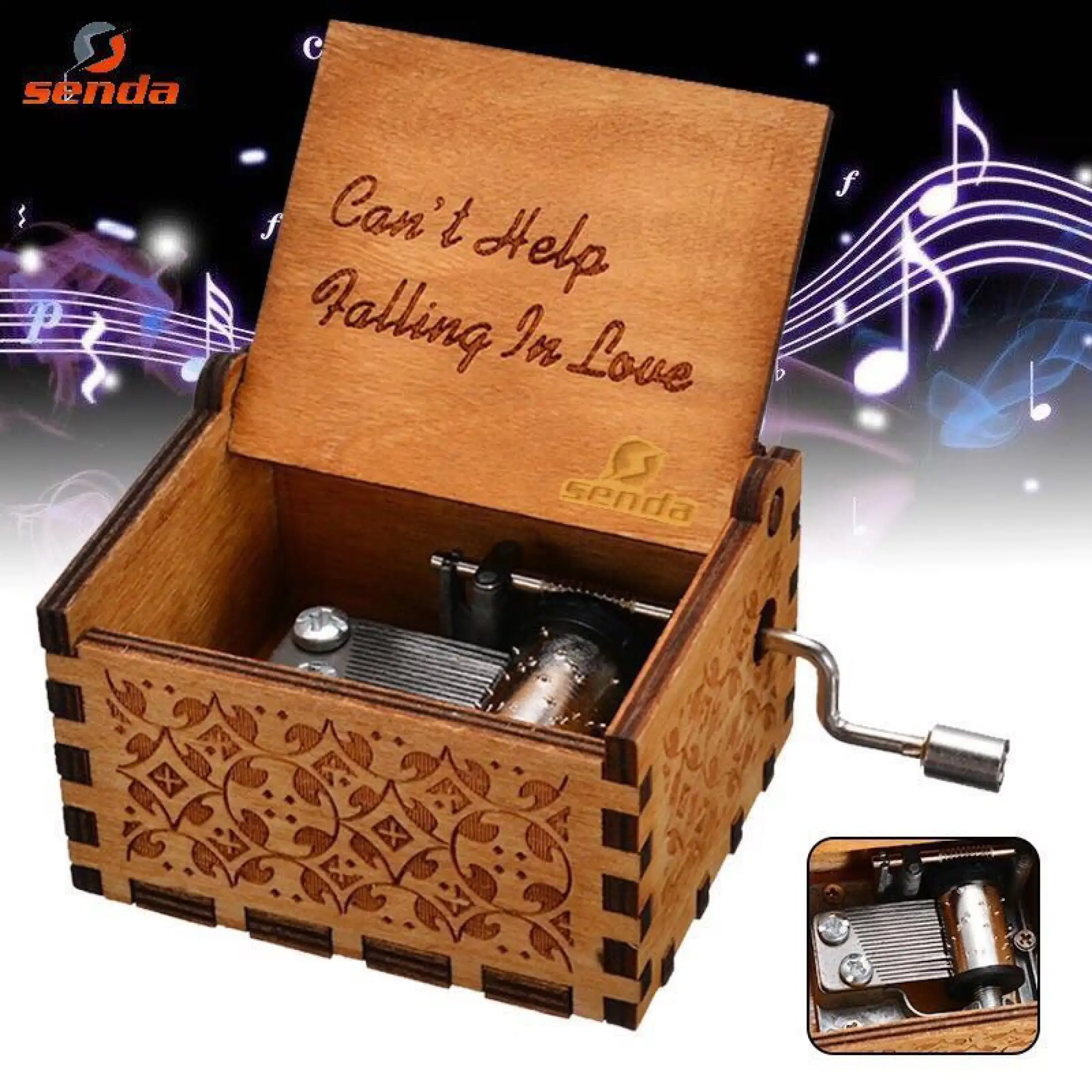 Ewa Music Box You Are My Sunshine Cant Help Falling In Love Music Box Christmas Gift Lazada Ph
