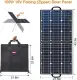 Flashfish 100W 18V Portable Solar Panel, Foldable Solar Charger with 5V USB 18V DC Output Compatible, Smartphones, Tablets and More. 