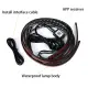 90-120 120-150 RGB LED Under Car Tube Strip Underbody Glow Neon Light Kit Wireless Control Multicolor. 