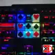 Cards Artisan Keycaps for mechanical keyboard - Diamond Heart Clover Spade. 
