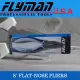 Home Motor Flyman Flat Nose Plier 8" Plais Made From Chrome Vanadium With Rubber Handle Electrician And Carpenters Tool. 