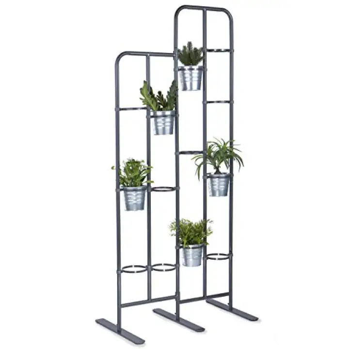 Vertical Metal Plant Stand 13 Tiers, Patio Plant Stands