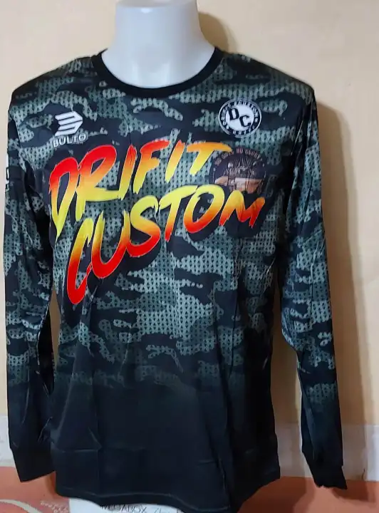DRIFIT CUSTOM RIDER LONG SLLEVE JERSEY IN FULL SUBLIMATION
