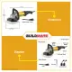 BUILDMATE Powerhouse Electric Polisher Buffing Machine 1650W Electric Car Polisher Variable Speed PHM-P9227 - PHPT. 