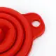 Mini and Portable Silicone Foldable Funnel Practical Collapsible Funnel. 