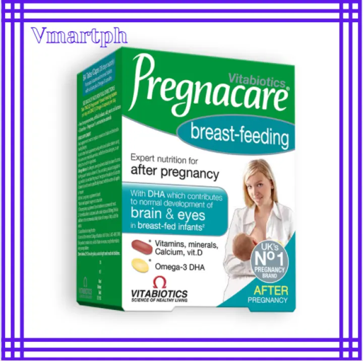 Synthetic Vitamin Pregnacare Breast Feeding 84 Capsules Of Vitabiotics Uk Lazada Ph