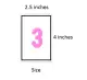 Laminated Number Cards 1-50 and 51-100. 