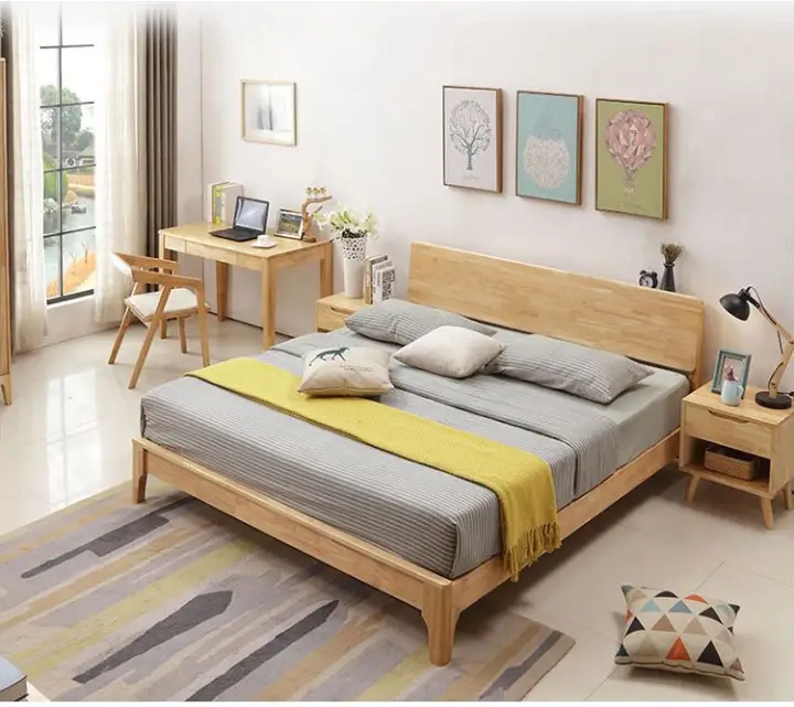Platform Bed Frame Queen Size Lazada Ph, What Is The Size Of Queen Bed In Philippines