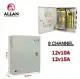 Allan PSU 9/18 Channel 12V 10A/15A/20A/30A/40A/50A DC Centralized Power Supply Adapter Power Supply For CCTV. 