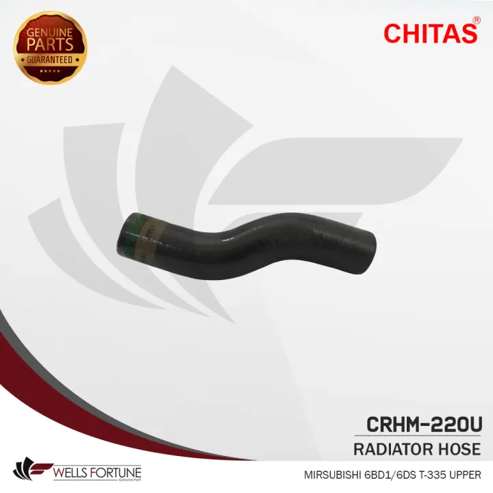 6db1 Radiator MITSUBISHI 6BD1 / 6DS T-335 UPPER / LOWER RADIATOR HOSE CHITAS INNER ...