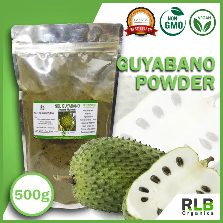 500 Grams Pure Natural Guyabano Soursop Powder For Healthy Skin Antioxidants Cell Growth Lazada Ph